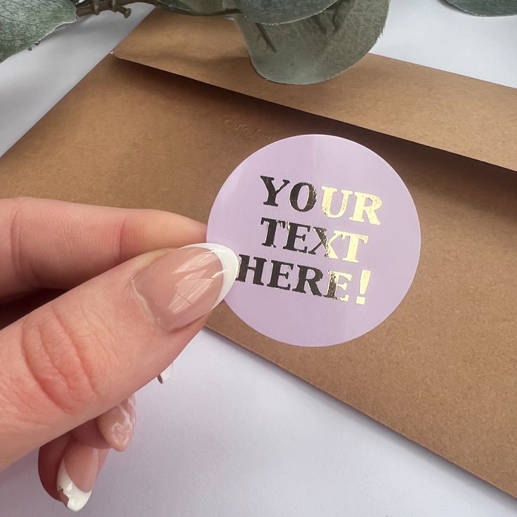 Stickers Metálicas Personalizadas - Vinil resistente al agua